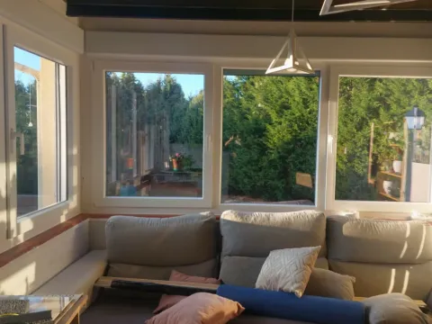 corredera pvc blanco