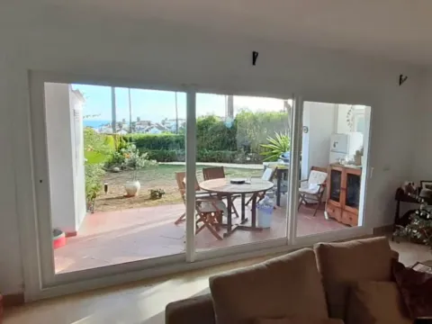 balconera tricarril pvc blanco