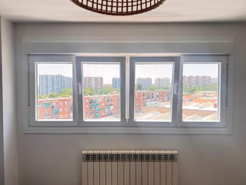 ventanal pvc blanco madrid
